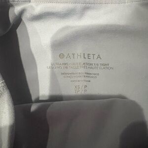 Pale blue Athleta leggings! 7/8